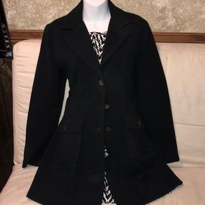 CABI Black Coat - Size 8